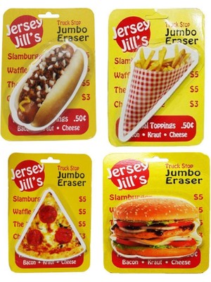 FKM Jersey Jills Jumbo Silgi  1 Adet  Büyük Boy Silgi  12 cm Yiyecek Silgi