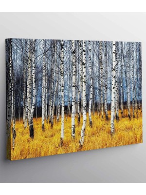 MonoStella Son Bahar Kış Manzara Kanvas Tablo