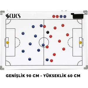 Futbol Taktik Tahtası Duvar Tipi Scx 1301