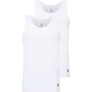 U.S. Polo Assn. 80188 Erkek Beyaz 2'li Atlet