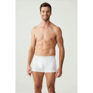 U.S. Polo Assn. 80097 Erkek Beyaz 3'lü Boxer