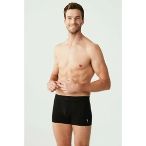 U.S. Polo Assn. 80173 Erkek Siyah 3'lü Boxer