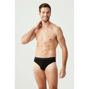 U.S. Polo Assn. 83057 Erkek Siyah 3'lü Slip