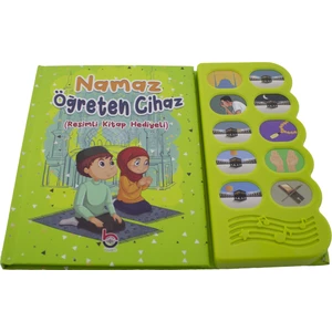 Namaz Öğreten Cihaz Resimli Kitap Seti Yeşil    -Elmalılı Hamdi Yazır