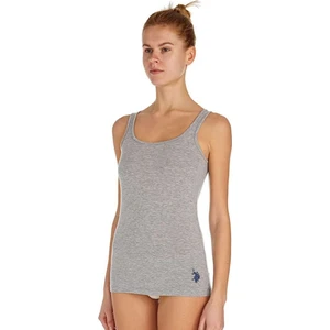 U.S. Polo Assn. 66001 Kadın Gri Melanj Sporcu Atlet