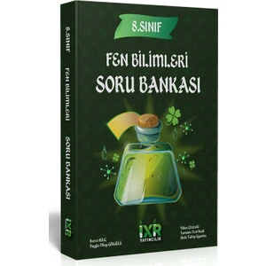 İxir Yayıncılık 8. Sınıf Lgs Fen Bilimleri Soru Bankası