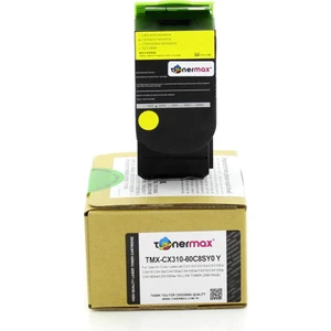 Toner Türk  80C8SY0 Sarı Muadil Toner / CX310 / CX410 / CX510