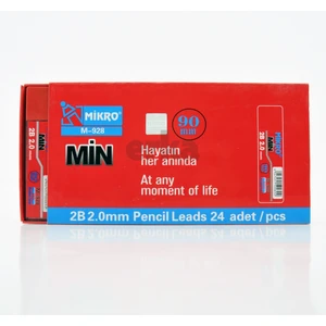 Mın  Mıkro M 928 2.0X90MM Kırmızı   24 Adet