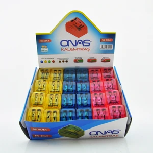 Şahin Kırtasiye Kalemtras  Onas Ns 2068 Cıftlı Kapaklı    48 Adet