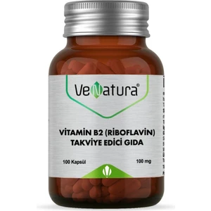 Vitamin B2 (Riboflavin) 100 Kapsül