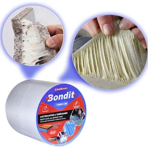 Çatı Izolasyon Ses Su Yalıtım Tamir Bandı Çamur Bant 7 cm x 2 M