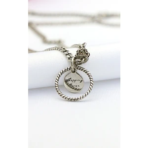 Caisya Butik Otantik Taç Gümüş Kolye