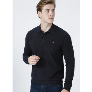 Lee Cooper 221 Lcm 241046 Newblend  Polo Yaka Normal Bel Normal Kalıp Düz Koyu Kahve Erkek Sweatshirt