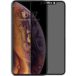Apple Iphone 11 Uyumlu Tam Kaplayan Gizlilik Filtreli Privacy Görünmez Hayalet Ekran Koruyucu Telefon Camı  Altın