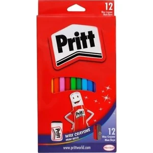 Pritt- 12'li Silinebilir Mum Boya ( Büyük Boy )