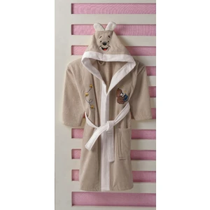 Tombik Baby  Pamuk Kahve Çocuk Bornozu