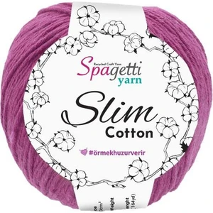 Spagettiyarn Menekşe Slim Cotton (50 gr )