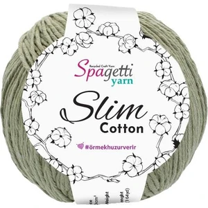 Spagettiyarn Haki Slim Cotton(50 Gr)