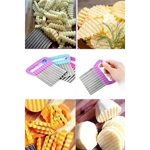 Chips Chopper Şekilli Sebze ve Meyve Dilimleyici Sebze Dilimleyici