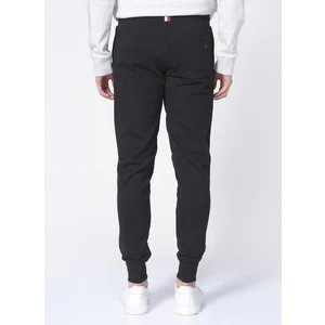 Tommy Hilfiger MW0MW08388BDS  Normal Kalıp Düz Siyah Erkek Eşofman Altı