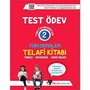 Sadık Uygun Yayınları 2. Sınıf Telafi Kitabı ( Tüm Dersler ) Proje 2021-2022