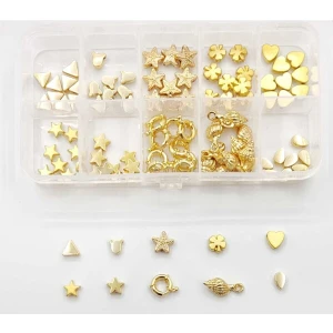 Yiğit Aksesuar Karama Yapmaz Altın Kaplama Ara Aparat Seti 100 Adet