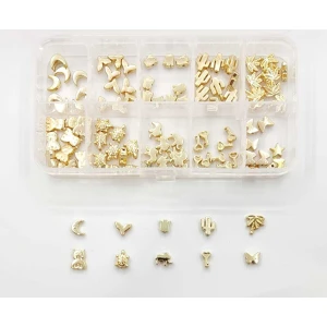 Yiğit Aksesuar Karama Yapmaz Altın Kaplama Ara Aparat Seti 100 Adet