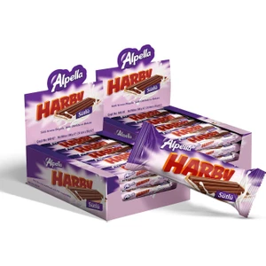 Harby Sütlü Bisküvi 25 gr (24 Adet) / 2 Paket