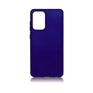 Case 4U Samsung Galaxy A72 Kılıf Klasik Mat Renkli Yumuşak Premier Silikon Lacivert