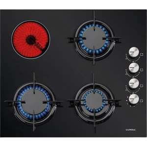 V6-31PYF 3+1 Siyah Ankastre Ocak