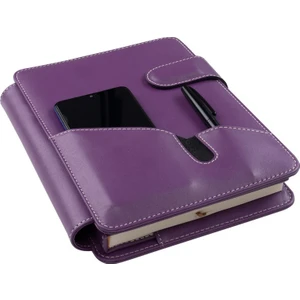 2k Tarihsiz Kareli 17X24 Iç Defterli Telefon Kılıfı Kapaklı Deri Organizer