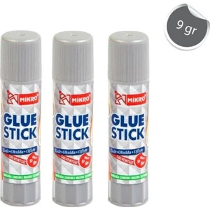 Glue Stick Yapıştırıcı Mikro Katı Yapıştırıcı 9 gr Ruj Yapıştırıcı 3 Adet