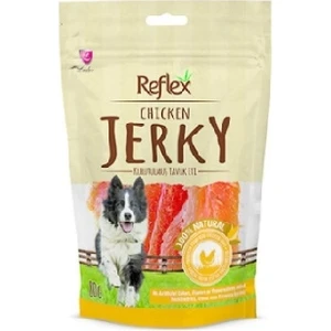 Reflex Chicken Jerky Tavuk Fileto Doğal Köpek Ödülü 80 gr