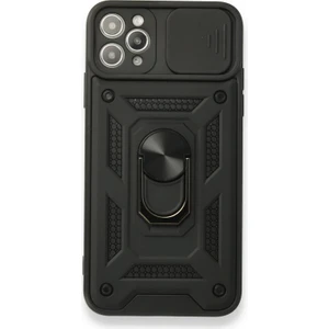 Apple iPhone 11 Pro Max Uyumlu Kızaklı Panzer Seri Silikon Kılıf