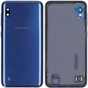 Samsung Galaxy A10 ( SM-A105F ) Arka Pil Batarya Kapağı-Mavi