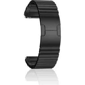 Case 4U Amazfit GTR Metal Kordon Çizilmeye Dayanıklı 46mm KRD-35 Siyah