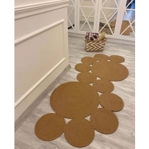 Halımax milda Jüt Hasırlı Örgü Kilim 50 Halı 