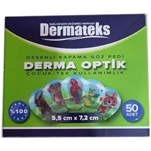 Dermateks Göz Pedi Çocuk Dermo Optik 50 Li Nonsteril