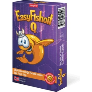Easy Fishoil Q Omega 3 Kolin 30 Tablet