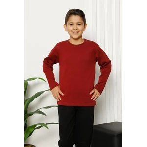 Çocuk Pamuk Uzun Kollu Pijama Takımı 4612