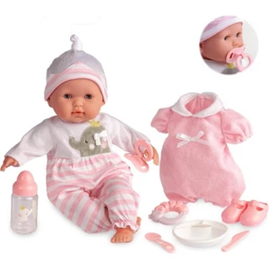 Boutique Oyuncak Bebek 38 cm - Pembe ve Aksesuar Seti
