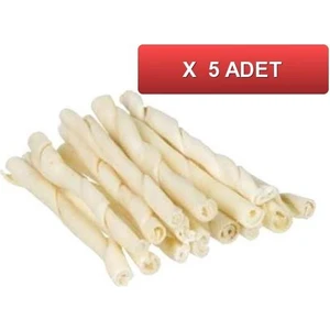 Kemik Burgu Çubuk Beyaz 12  cm  6  gr  (5 Tane)