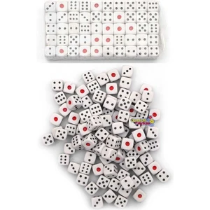 Polyester Japon Ithal Tavla Zarı 100 Adet Yanları Köşesiz 10 mm