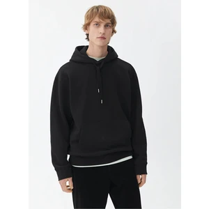Siyah Uzun Kol Sweatshirt