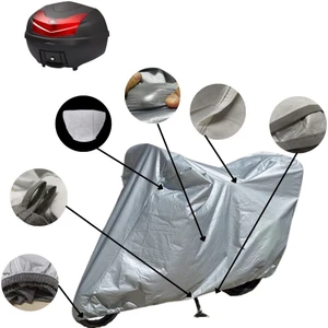 Honda Pcx 125 Çantalı (Topcase'li) Motosiklet Motor Koruma Brandası