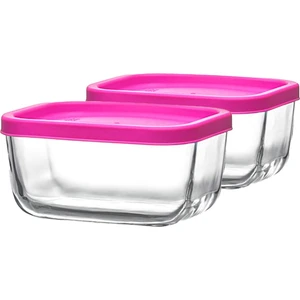 Cube 2'li Saklama Kabı  CUB235 405 cc