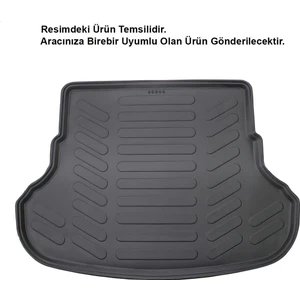 Mercedes C Serisi W204 Plastik Setli Bagaj 2007-2013 3D Bagaj Havuzu Aracınıza Tam Uyumludur