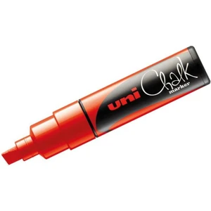 Chalk Marker Wet Wipe Pwe-8k Kesik Uçlu Sıvı Tebeşir Kalemi Kırmızı