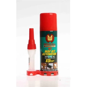 Hızlı Yapıştırıcı 15 Saniye  Mdf Kit  Soğutucu Spreyi ile Birlikte