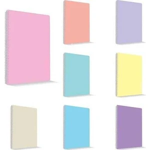 MyNote Flex Pastel A4 140 Yaprak Çizgili Spiralli Plastik Kapak 1 Adet